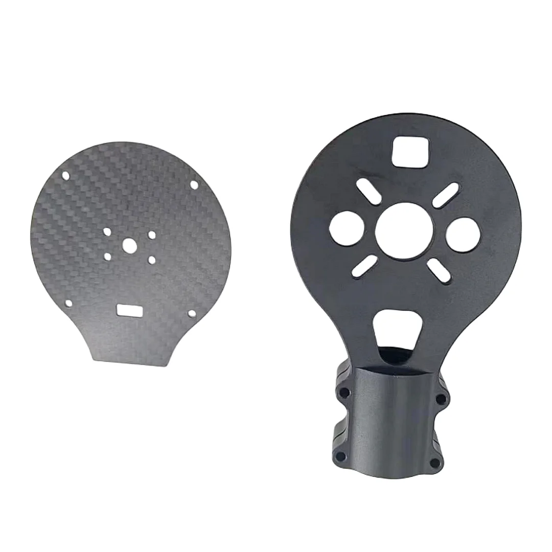 Aluminum alloy 30mm motor base carbon tube fixed motor base connector bracket base for RC factory uav