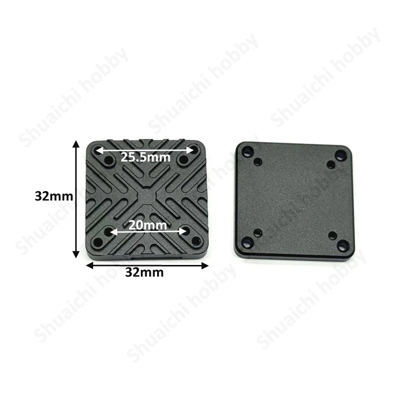 1Set For DJI O4 Lite/Pro Video Transmission Frame Matching Kit Heat Dissipation Vest Protective Shell DIY Part for RC FPV Drone