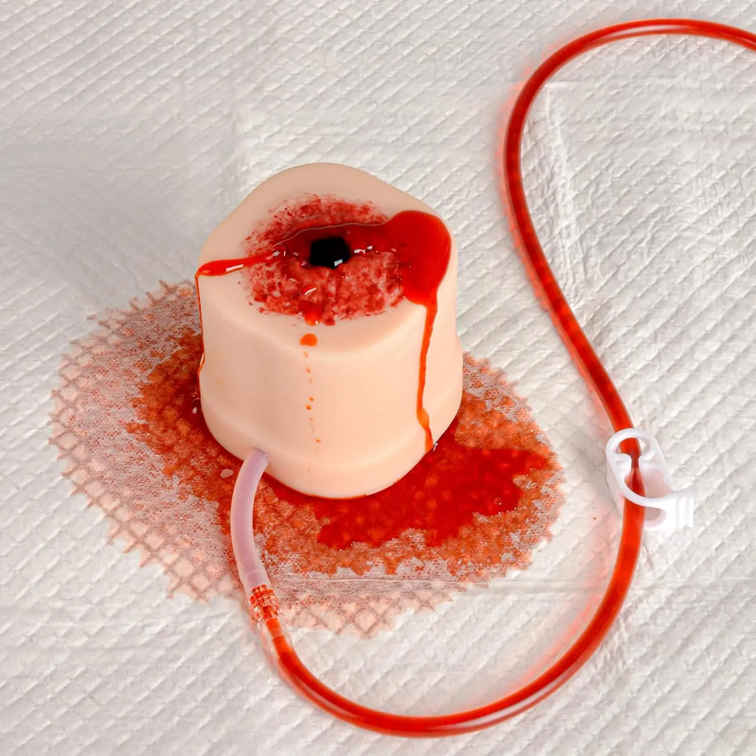 Ultrassist Gunshot Wound Packing Trainer Model Kit Bleed Control Hemostasis Practice  for Medical Education Training Use Only view 4