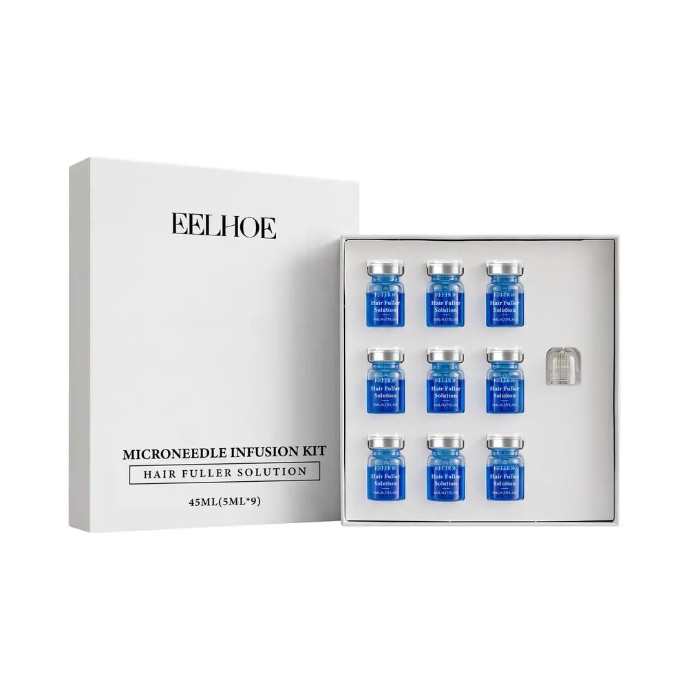 Microneedle Hair Regrowth Kit Solution Scalp Nourishing Serum Deep Nourishing Hydrating Calming Scalp Serum Improve Scalp Health