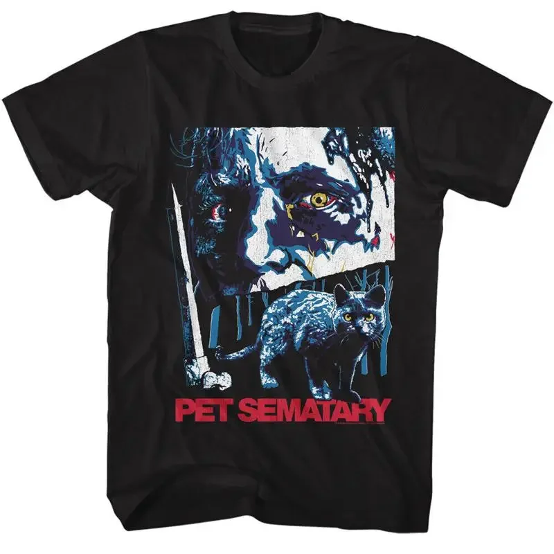 Camiseta para hombre con diseño de la película Pet Sematary Pascow Chuch Up Close