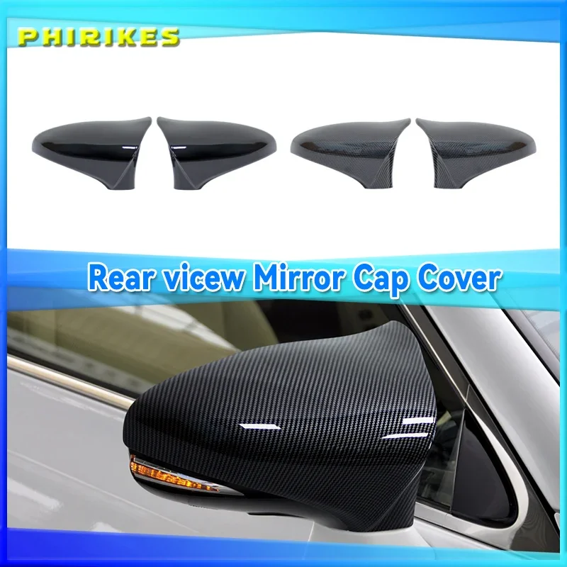 New 2x Rearview Mirror Cover Wing Side Mirror Cap for Lexus LS 2013-2016 M Style Rear View Mirror Cover Cap