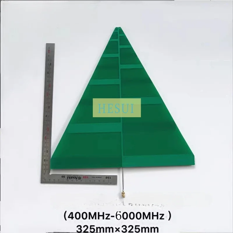 UWB ultra-wideband log-periodic antenna 400MHz-6000MHz