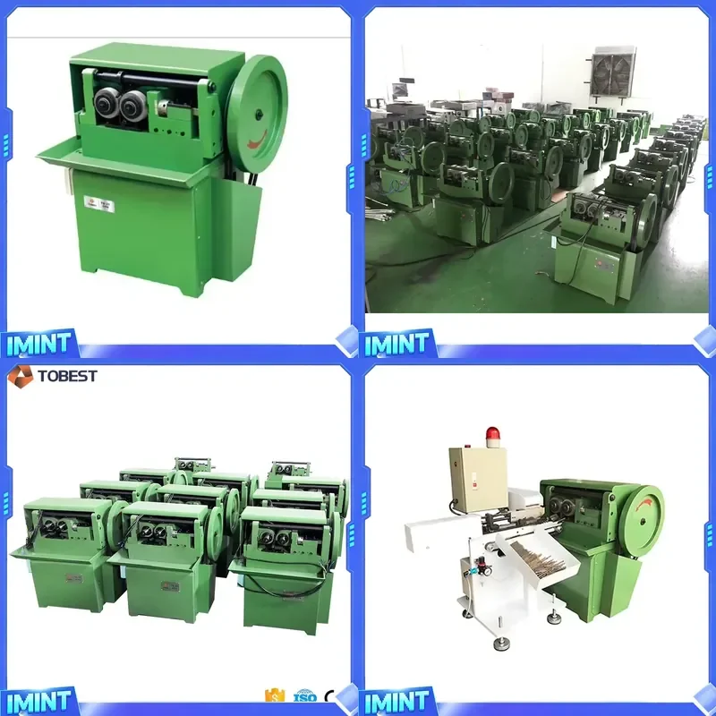 TOBEST Bolt Making Spoke Thread Rolling Machine