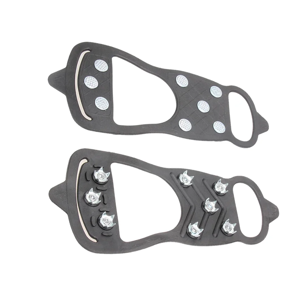 

Ice Fishing Rod Holder Skates Crampon The Snow Crampons Hiking Men Black Travel