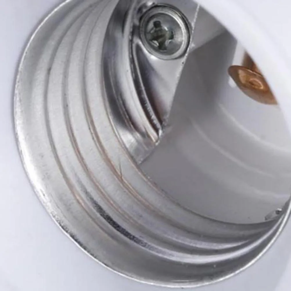 

5pcs E14 To E27 Socket Adapter Pbt Material Durable Bulb Converter For Led Light Bulb Use 220V-230V Lamp Holder Base