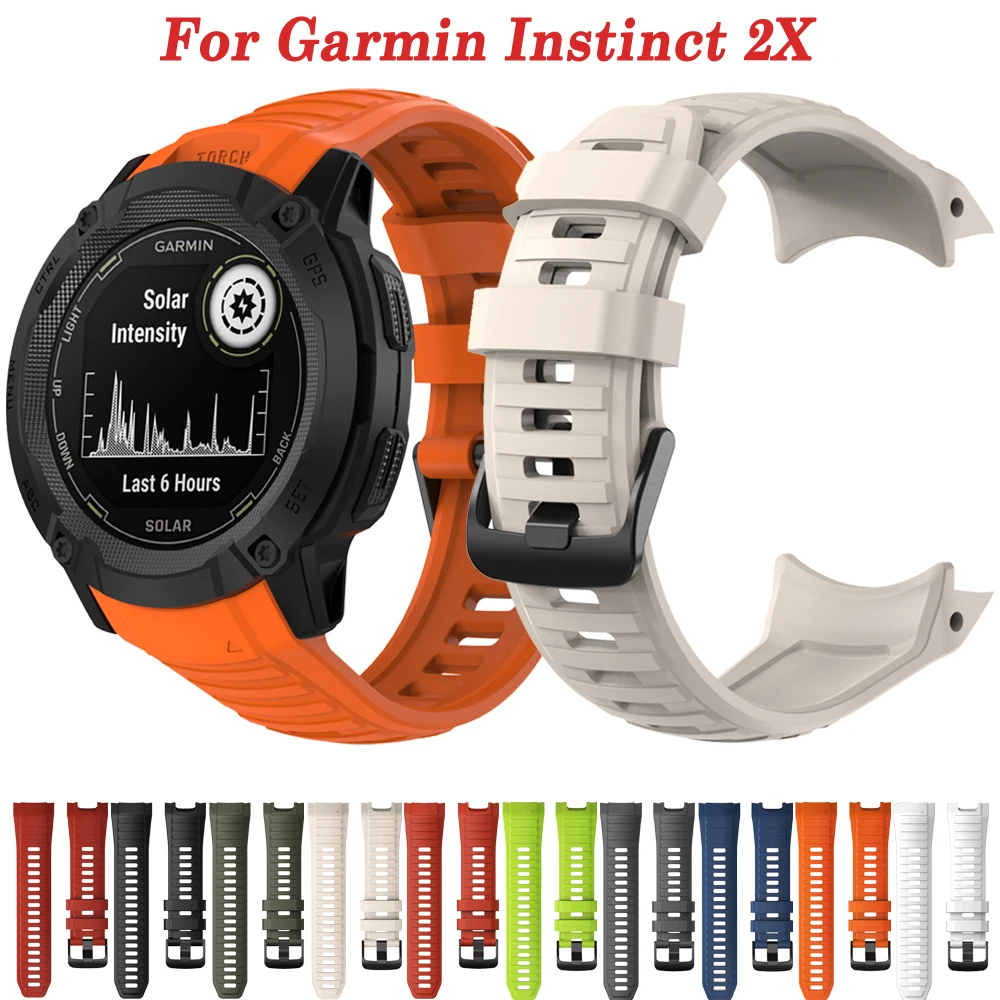 Quick fit Silikon Armband für Garmin Instinkt 2x Solar Uhren armband Smartwatch Armband Original Instinkt 2x Armband easyfit
