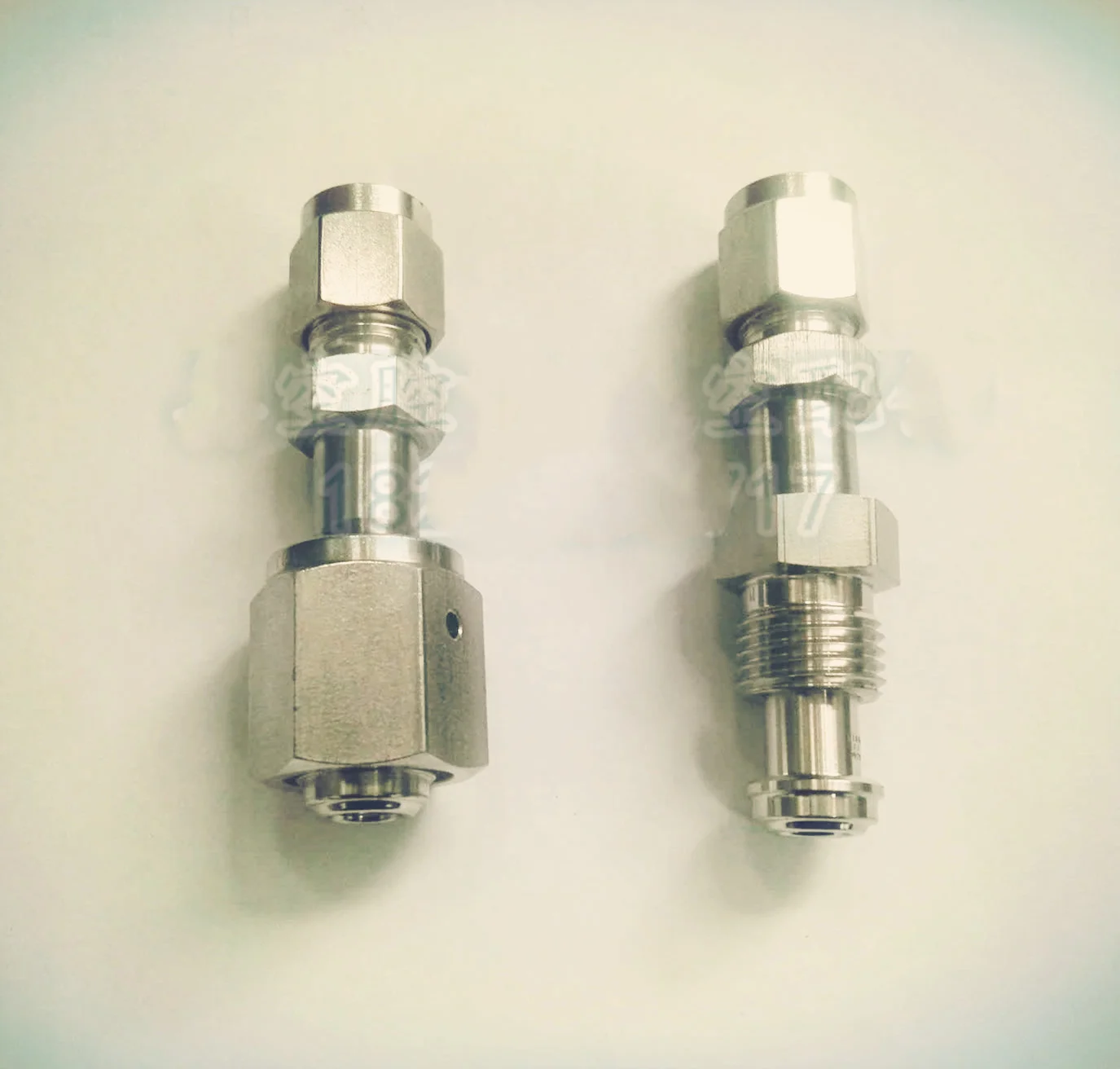 

316L Stainless Steel VCR Connector To Ferrule Connector 1/4-6.35/1/2-12.7 High Purity Gas 3/8.