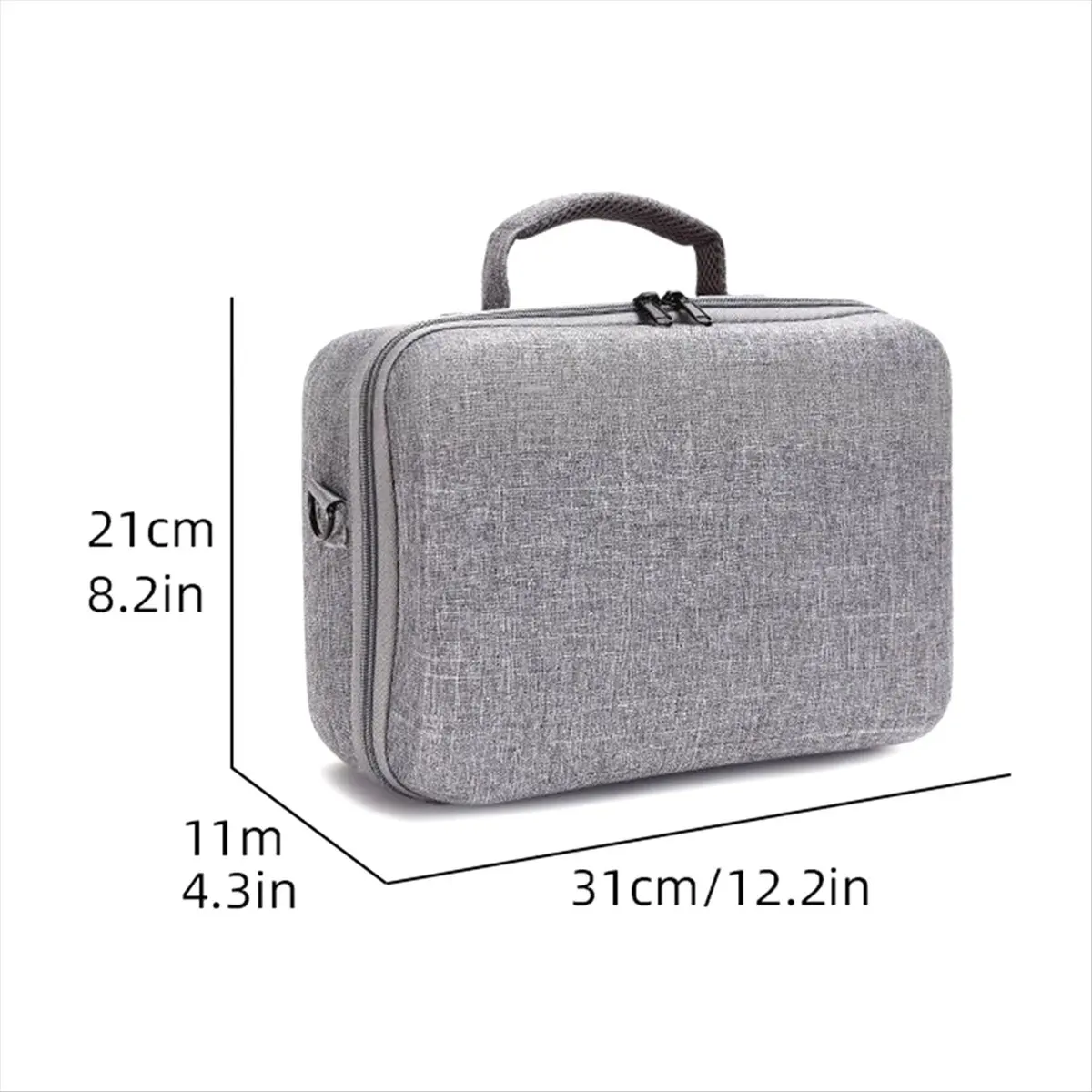 RECOMENDAR】For Mini 4 Pro Drone Shoulder Bag Hard Shell Travel Suitcase Portable Storage Handbag