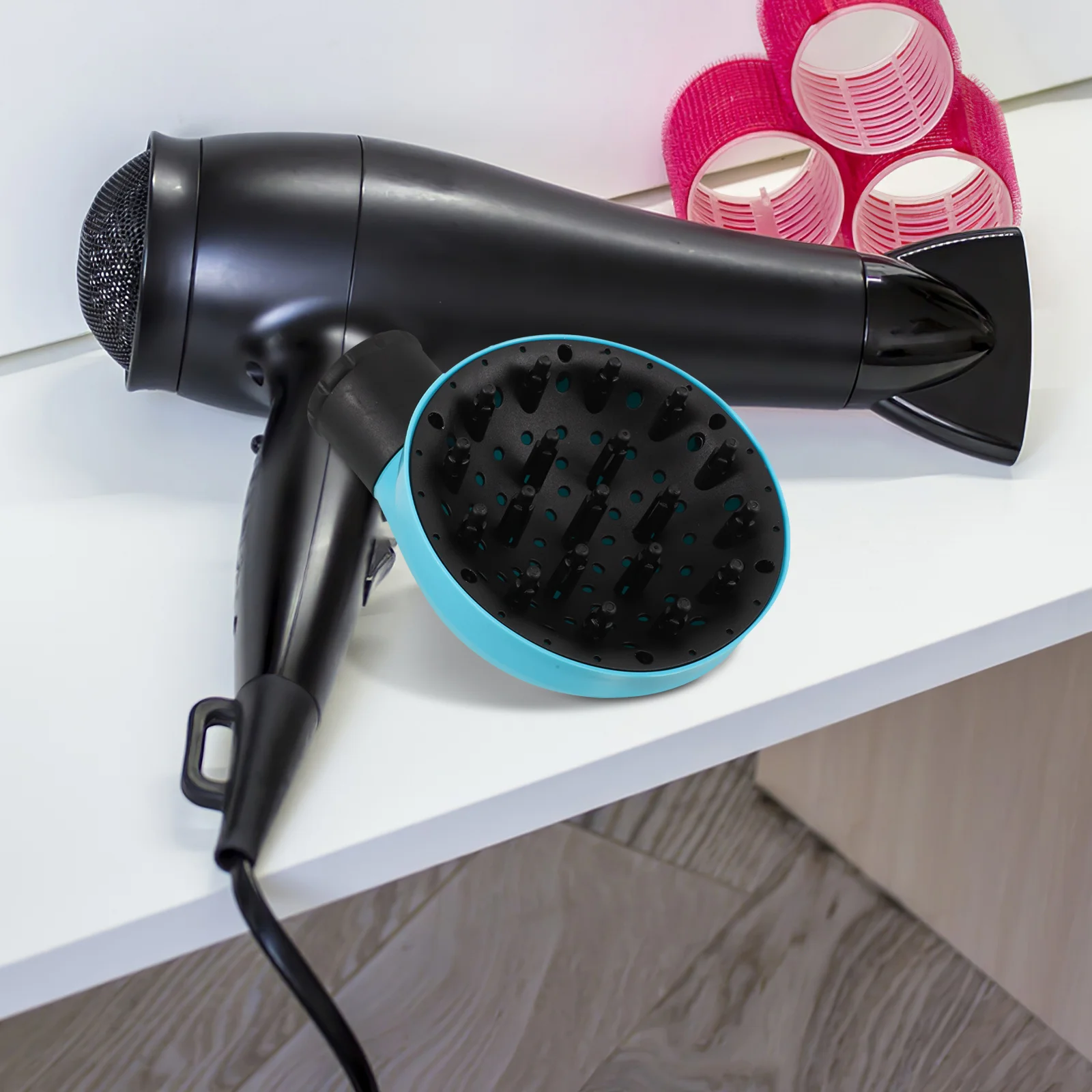 

FRCOLOR Hair Dryer Diffuser Attachment Small Nozzle for Blow Dryer Replacement Convenient Styling Tool