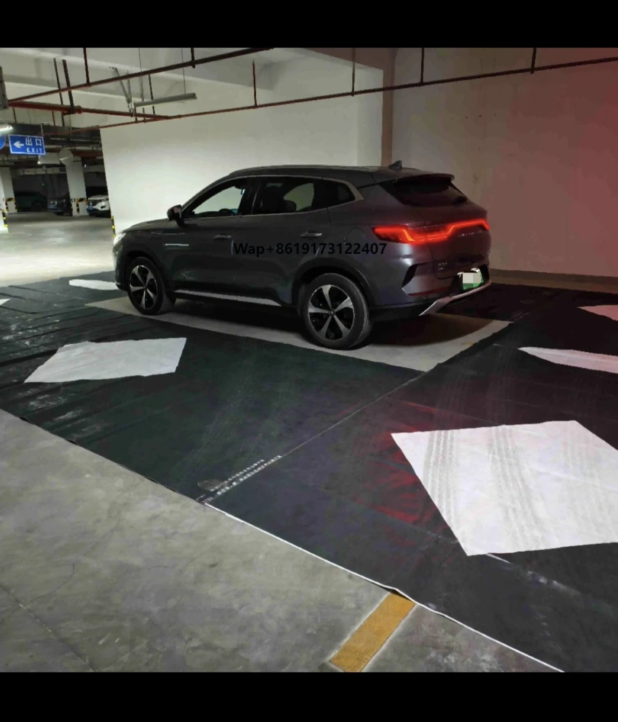 

360 Panoramic Imaging Calibration Cloth Mat for Song New Energy Car Black Box 360 Degree Surround View Parking Recorder