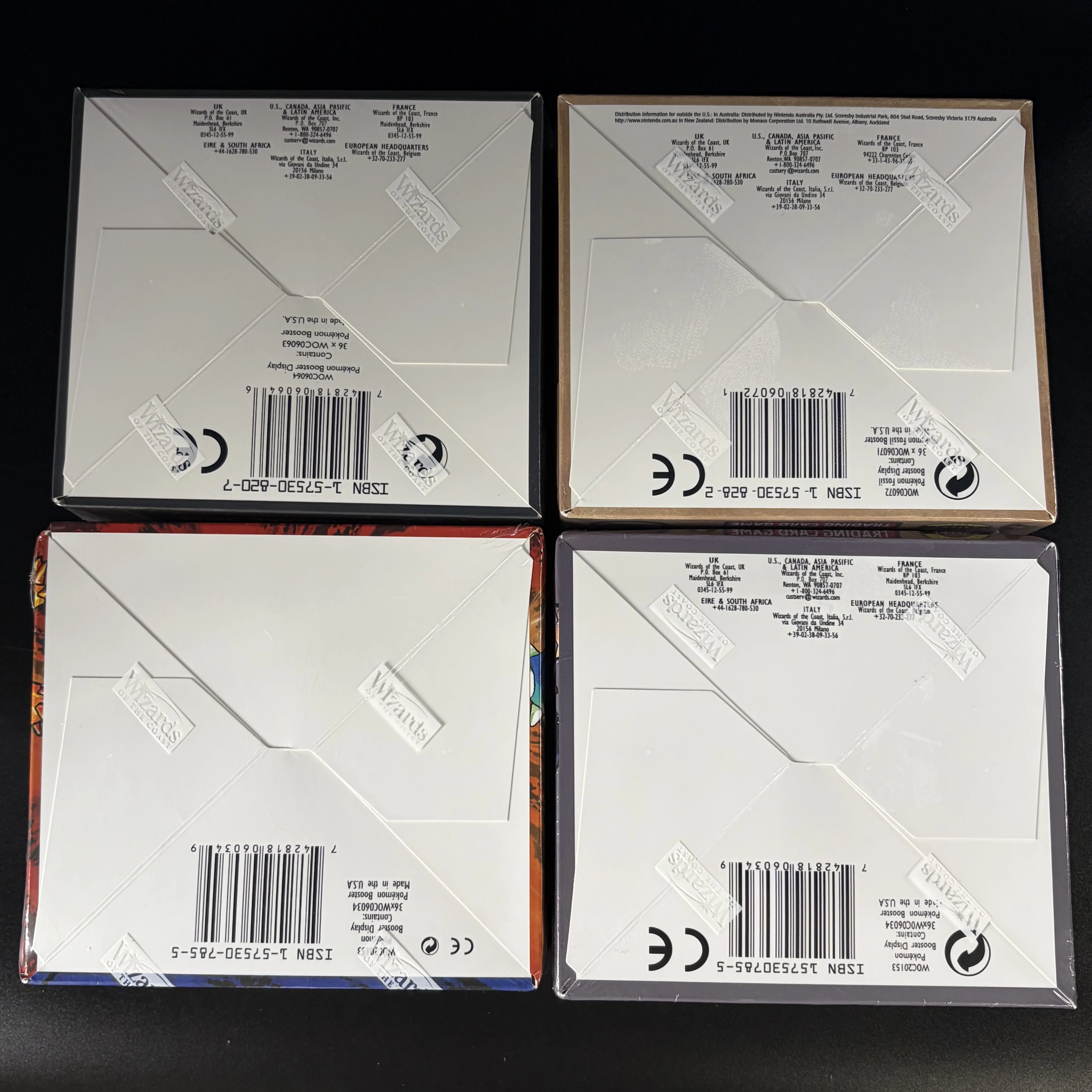 1999-2002 PTCG BOOSTER BOX Unopened Base Set(BS/Rocket(RO/Destiny(N4/Fossil(FO)/Jungle(JU Art Varia PKM Collection Proxy Card