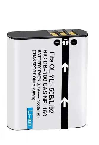 Battery for Casio NP-150 Camera TR350 TR350S TR500 TR550 TR600