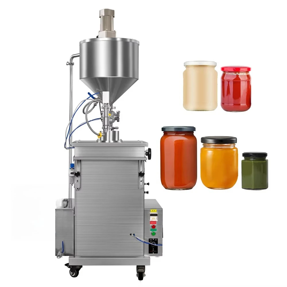 Semi-Auto Cosmetic Filling Machine | Single/Double Head Dosing for Liquid/Paste, Cream, Lotion, Sauce