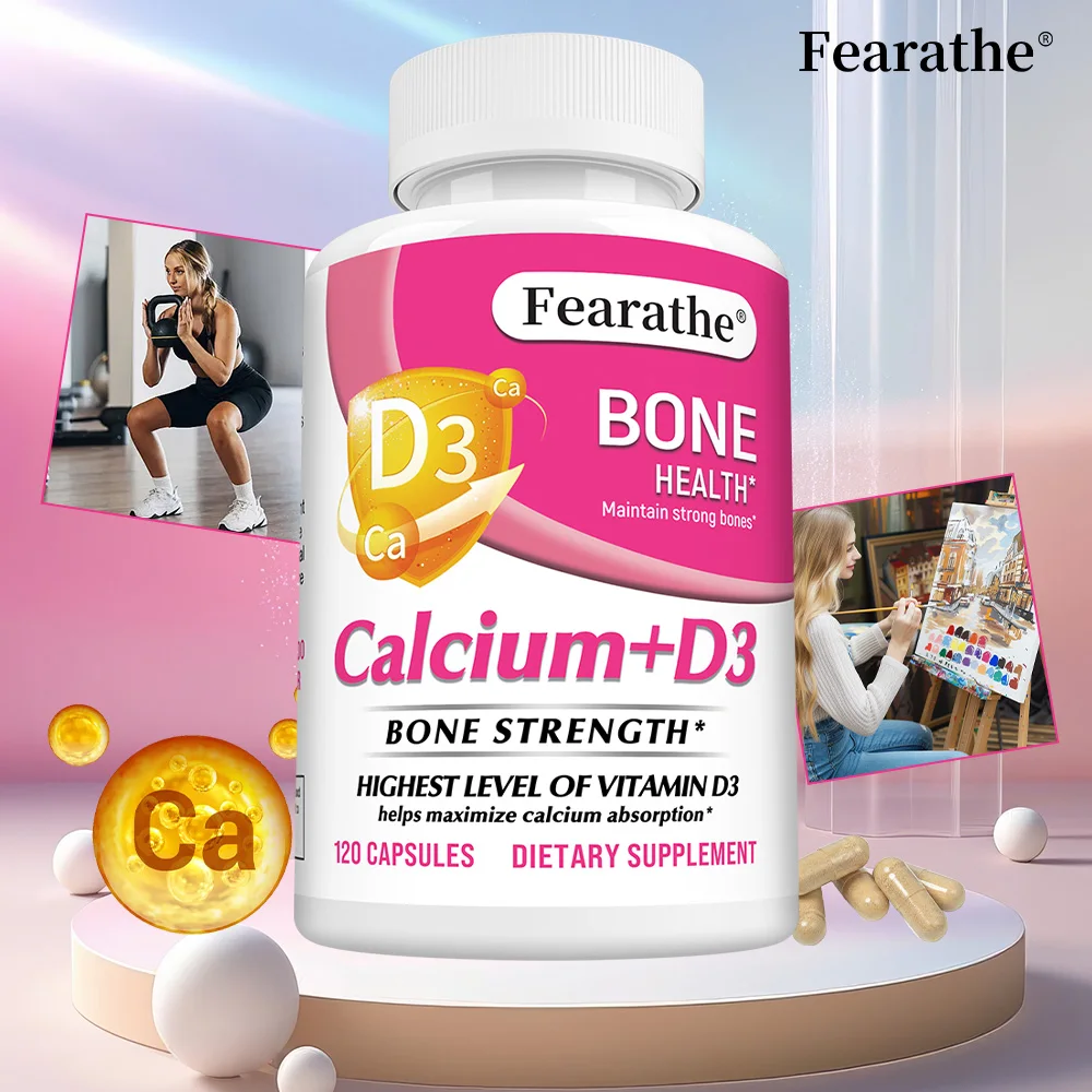 

Добавка кальция — плюс витамин D3 для оптимального впитывания — поддерживает здоровье воспоминания костей, системы иммунитета и здоровье зубов.