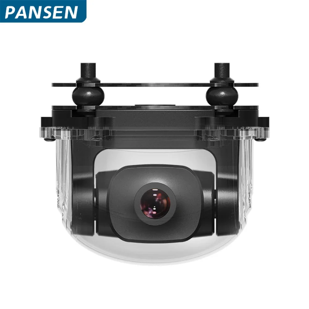 SIYI A2 Mini Ultra Wide Angle FPV Gimbal Single Axis Tilt with160 Degree FOV 1080p Starlight Camera Sensor IP67 Waterproof