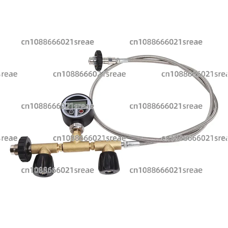 

Din 200bar 300bar Flow Control Digital PG Metalsub Oxygen Equalizer
