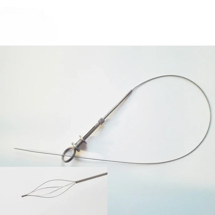 Surgical Urology Endoscope Dormia Stone Retrieval Basket Spiral Working Length 590mm