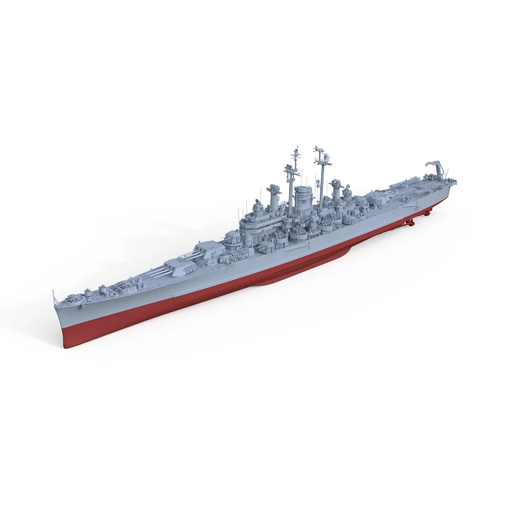 SSMODEL SS569S 1/1250 Military Model US Navy Des Moines Cruiser  Full Hull WWII WAR GAMES