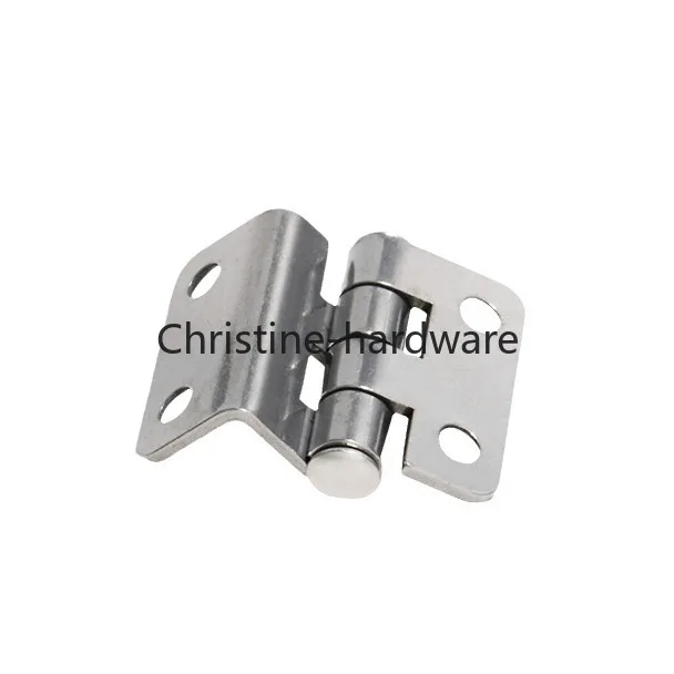 304 Stainless Steel Thickened 270 Degree Opening And Closing Buffer Mechanical Hinge Aluminum Profile Lotus Leaf