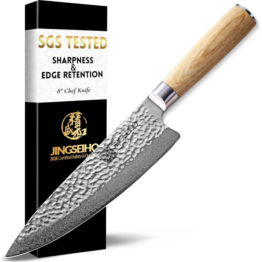 Damascus Chef Knife…