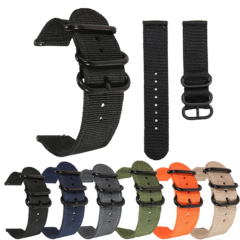 

For Huawei Watch GT 2 3 / Pro / 2E / GT 46mm Strap Nylon Band 22mm Watch Strap GT2 gt2e/Watch3 Pro Bracelet Watchband Wristband