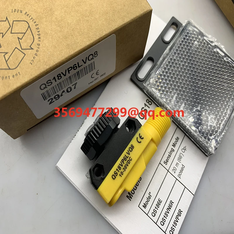 Imagem -04 - Sensor de Proximidade Qs18vp6lvq8 Qs18vn6lvq8 Qs18vn6lvq Qs18vp6lvq Sensor Brand New