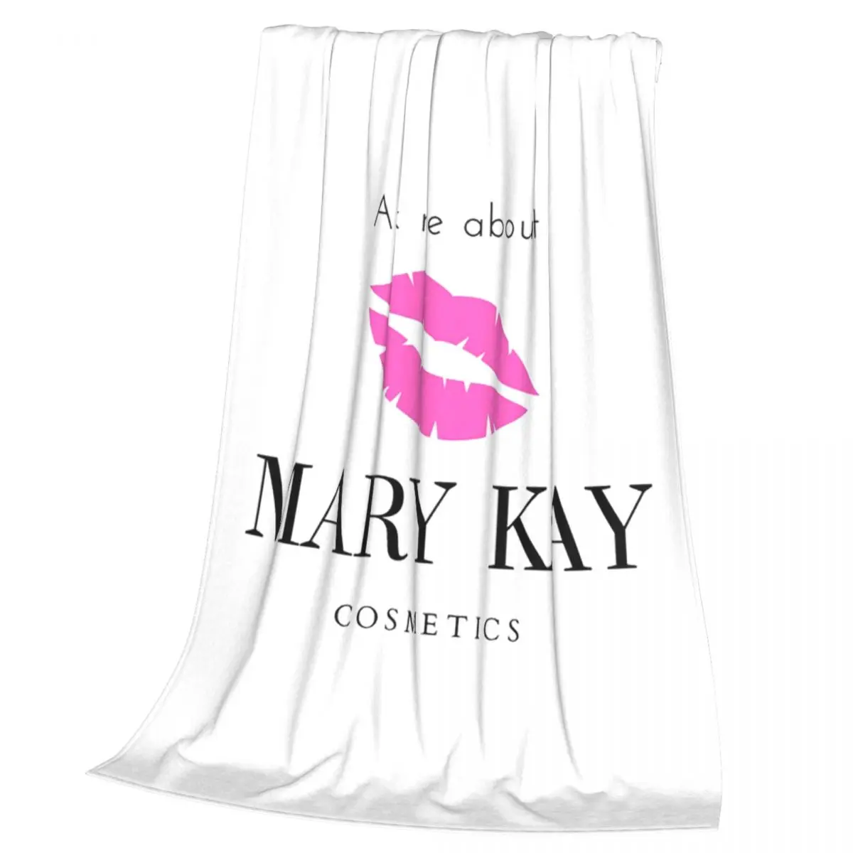 Ask Me About Mary Kay Blankets Soft Warm Flannel Throw Blanket Bedding for Bed Living room Picnic Travel Home Sofa