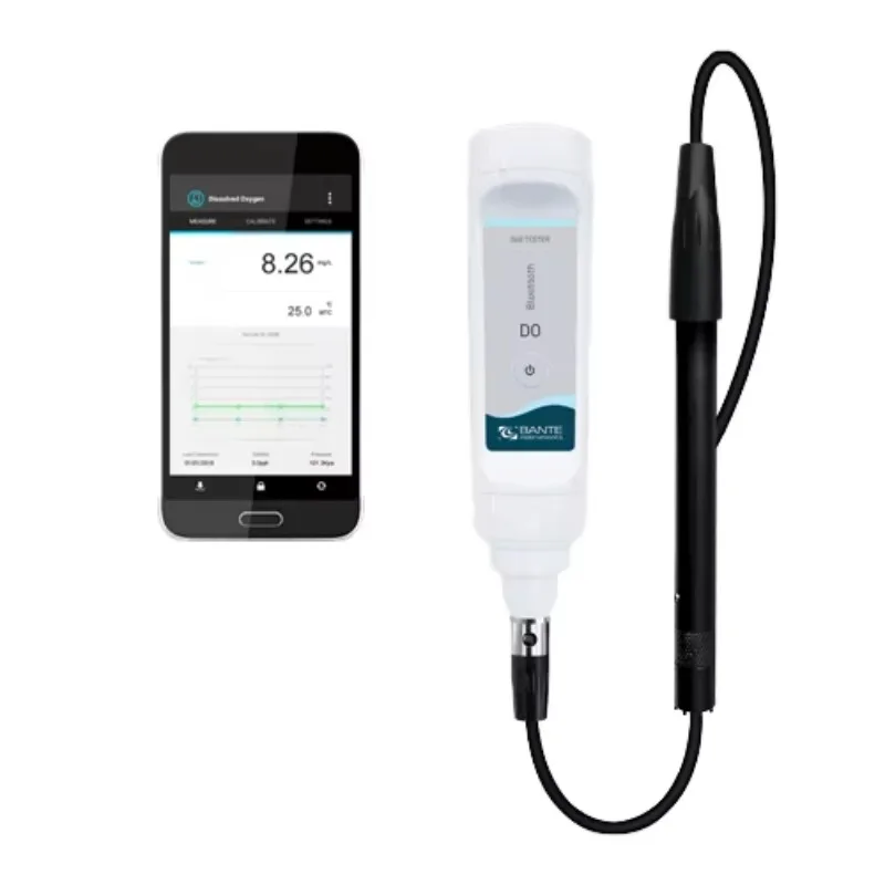 

S60 Bluetooth Pocket Water Quality Tester/Meter Dissolved Oxygen Feature