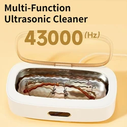 300ml Ultrasonic Cleaners Glasses Cleaning Ultrasound Jewelry Cleaner Machine High Frequency Ultrasonic Bath For Jewelry Washing