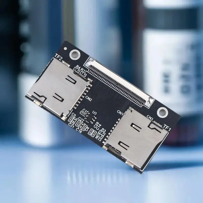 New Dual TF Card Memory Card To CE Interface Connection Card Expansion Card For Computer Industrial Control Machine VCR NAS view 2