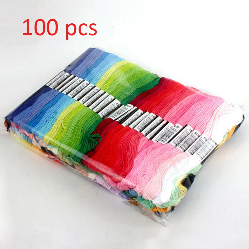 447 Colors Cotton Thread Cross Stitch Embroidery thread Floss Sewing Thread Skeins Craft Cross Stitch Embroidery Threads