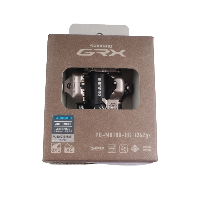 Shimano GRX PD-M8100 UG Self Lock Pedal Deore XT PD-M8100 PD-M8120 Race SPD Pedal Gravel Bike Pedal MTB Fahrrad Original Shimano – Detail 11