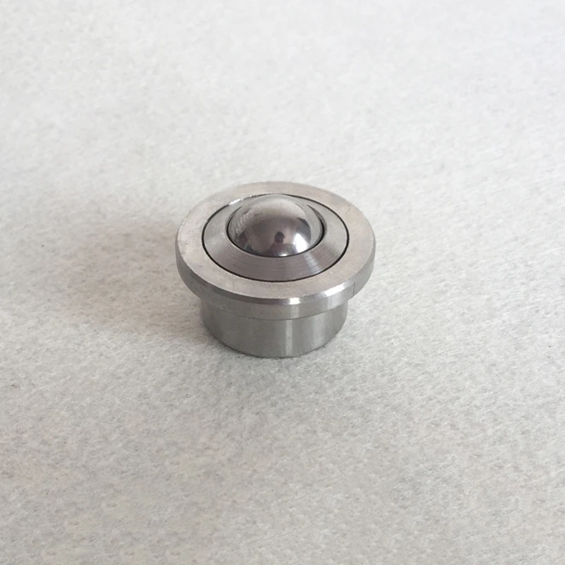 HOT 10PCS 304 Stainless Steel Precision Conveying Universal Ball Bearing Transfer Unit Conveyor Rollers Casters Bull Eye Wheels