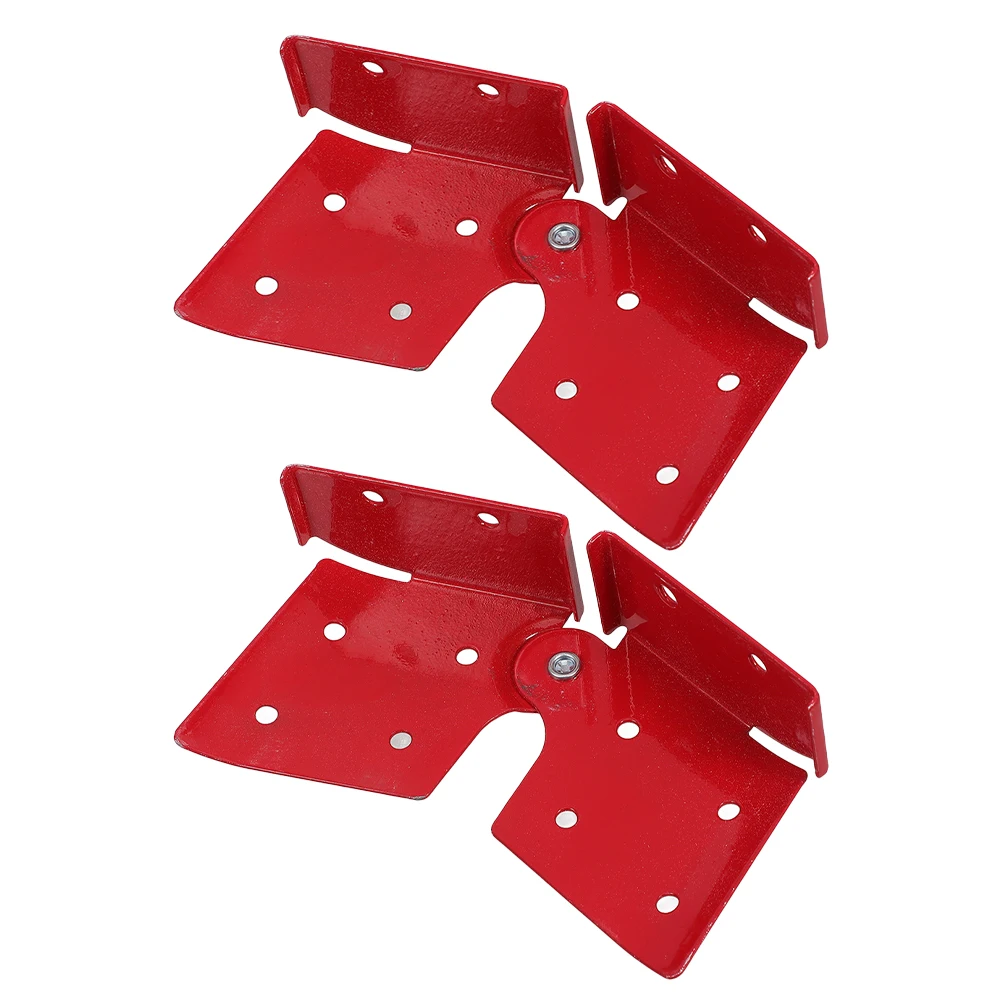 2Pcs Ladder Attachment Aluminum Alloy Thickened Folding Hinges Reinforced Ladder Spreader Replacement Parts Bracket