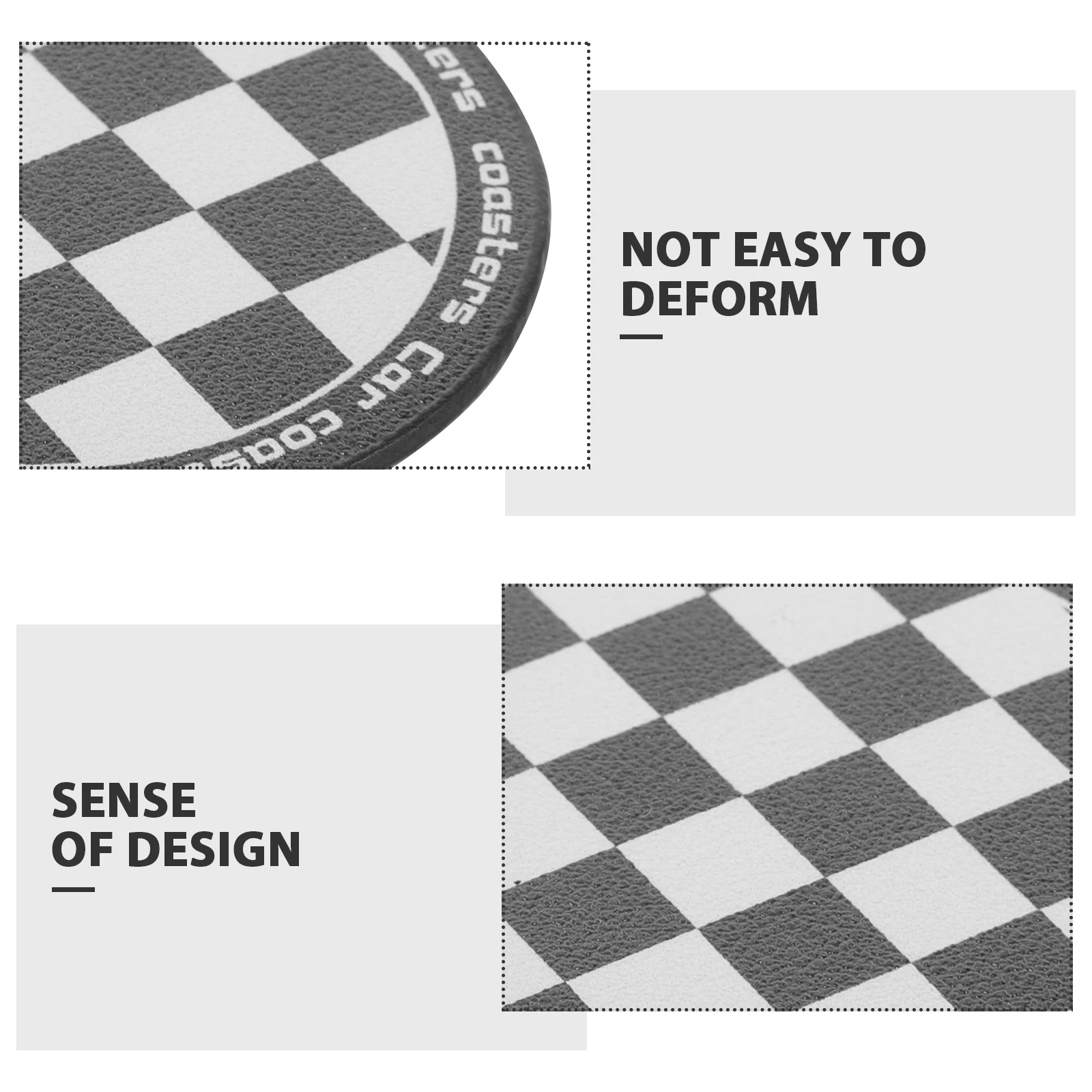 

Car Coaster Cup Mat For Drinks Interior Holder Pad Water Insert Holders