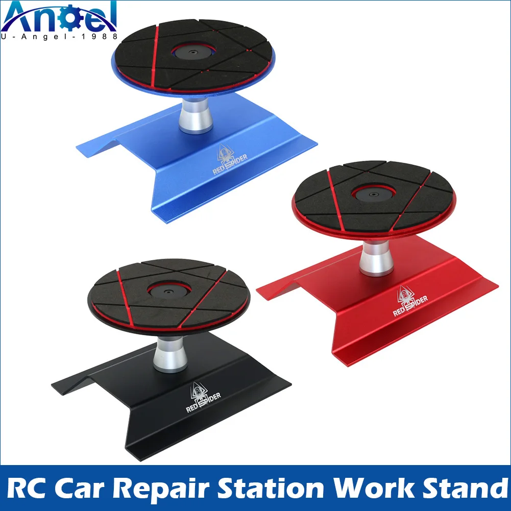 Metal Repair Station Work Stand Assembly Platform for 1/10 1/8 RC Crawler Car TRX-4 Axial SCX10 90046 Redcat Gen8 r116