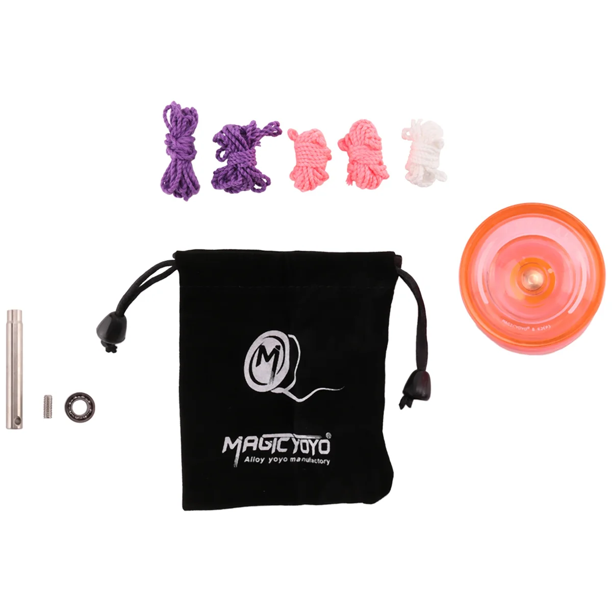 Magicyoyo-デュアルパーパスyoyo k2 plus、クリスタル、初心者、中間およびオレンジ用の交換用の設計されていないベアリング