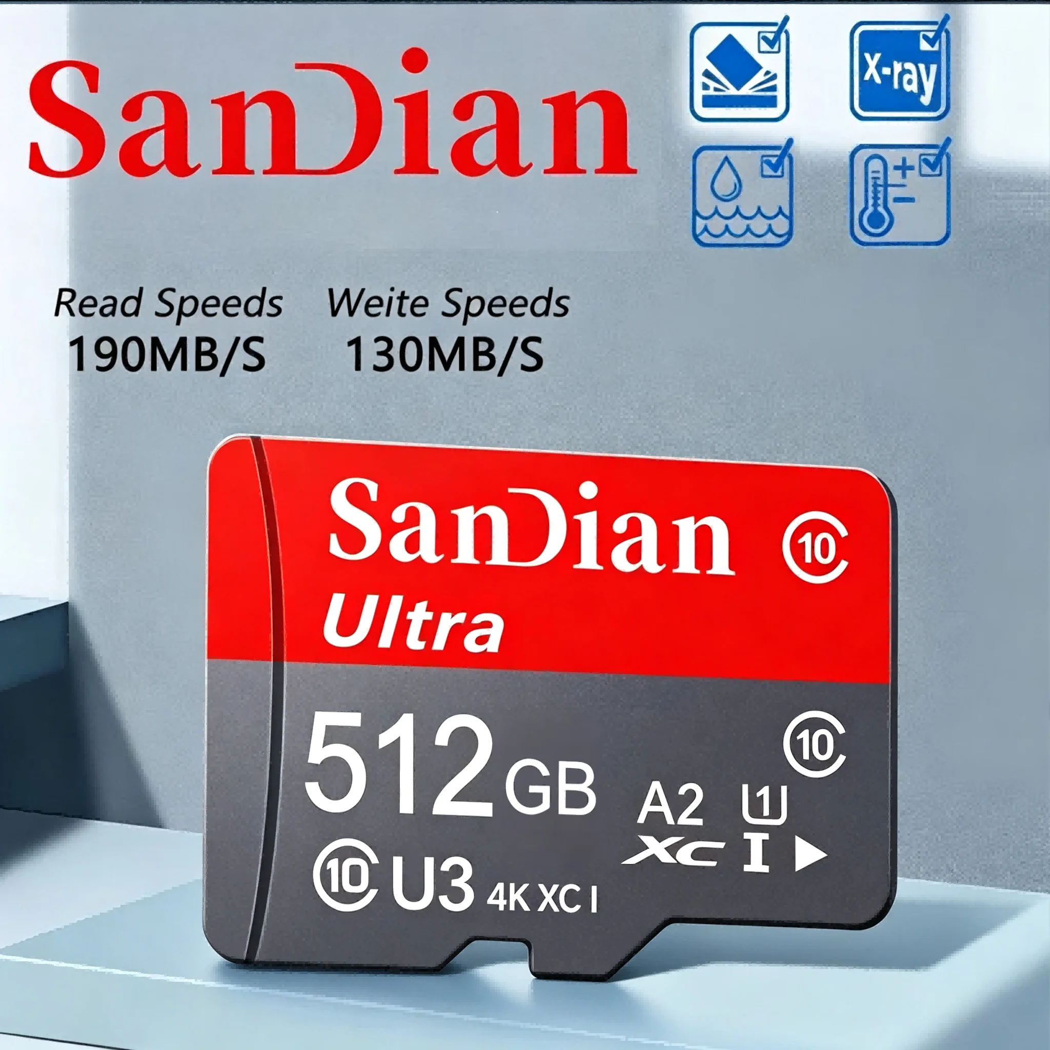 Best SD Cards 256GB 64GB 512GB Micro TF SD Card Memory Card TF Cards U1 for Dash Cam/Tablet/Laptop/Nintendo Switch/Car DVR