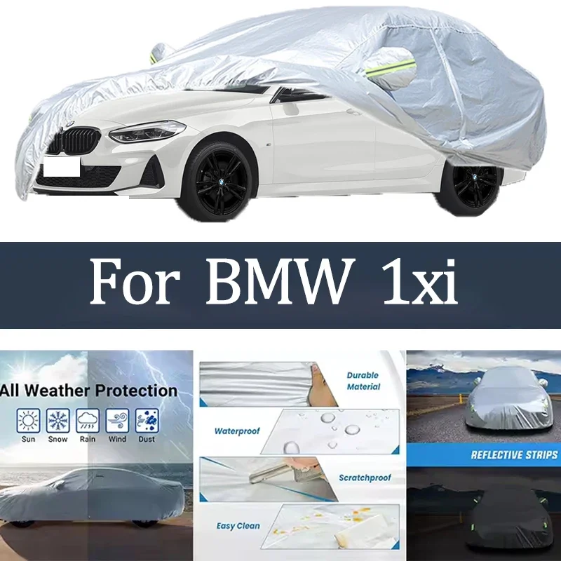 

For BMW 1xi Outdoor Protection Full Car Cover Snow Cover Sunshade Waterproof Dustproof Exterior Car Accessories