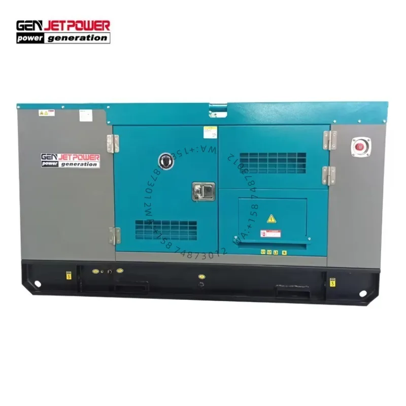 3 Phase Power Generator 50kva 30kva 60 Kva 75 Kva Soundproof die sel Genset