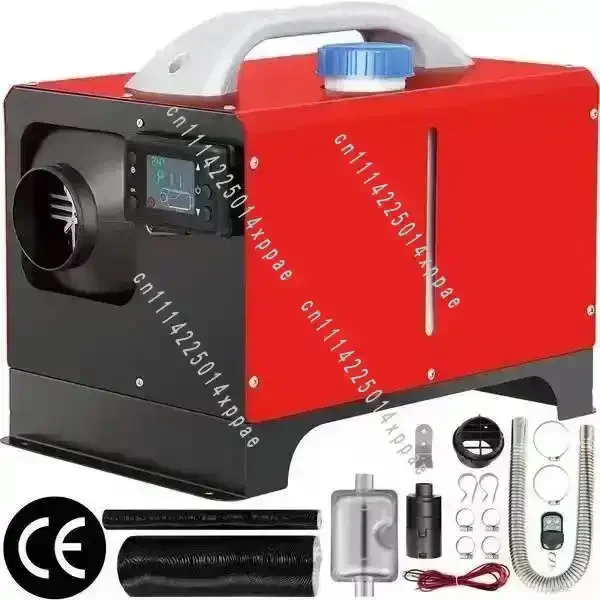 For Car Trucks Bus Parking 12V/24V Parking Heater Fuel Air Heater Heater 5KW Singel Hole Outlet Plastic Air