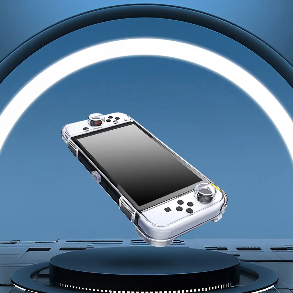 حافظة واقية للكمبيوتر الشخصي مضادة للخدش حافظة صلبة حقيبة للتخزين حامي شفاف لوحدة تحكم ألعاب OLED