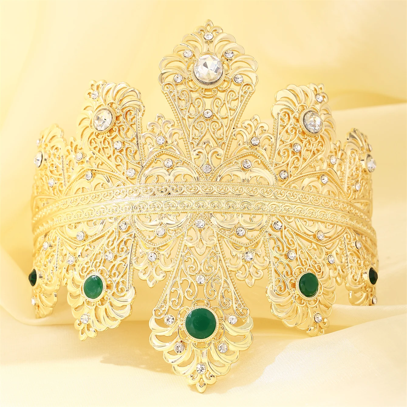 

Women's Jewelry Tiara, Vintage Court Style, Bridal Wedding Party Hair Accessory, Festive Gift for Ladies.