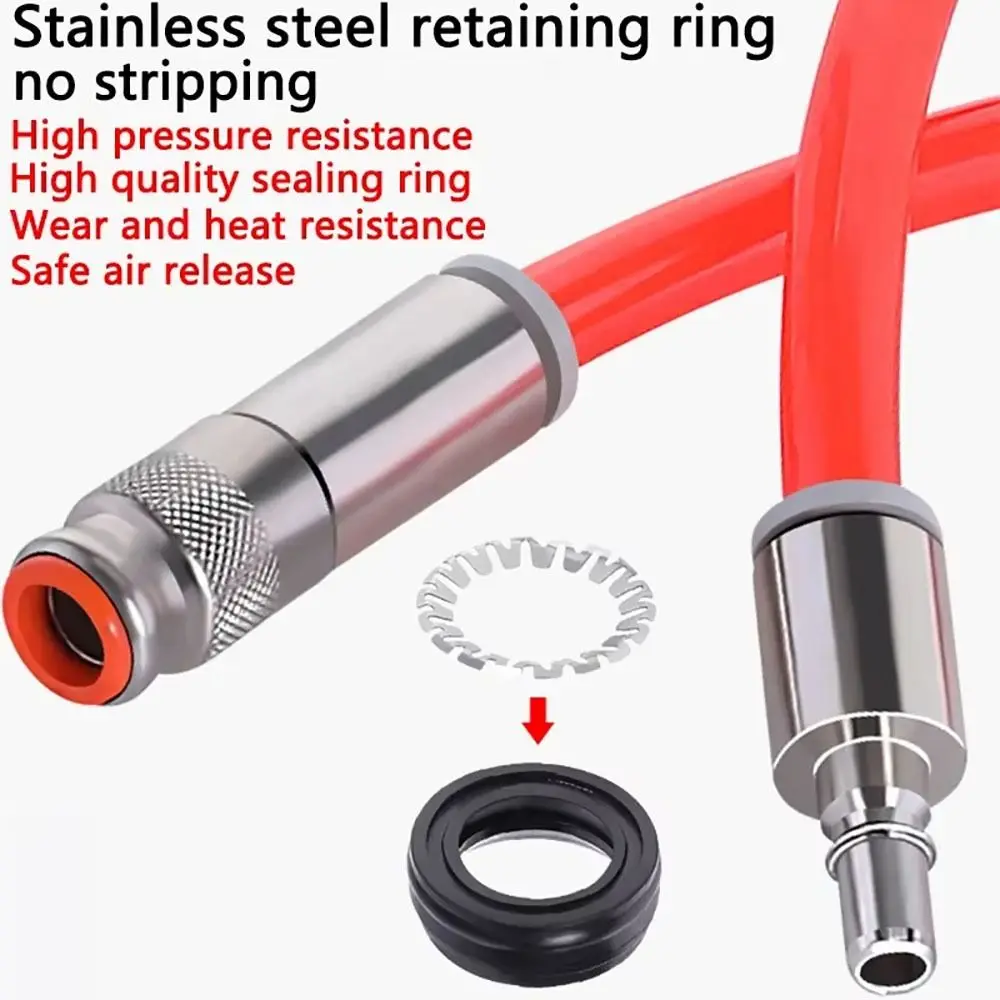 1Pcs KK2P/KK2S-04H-06H-04E-06E Tracheal Quick Connector Pneumatic One-way Quick Coupling PU Tube Brass Pipe Joint