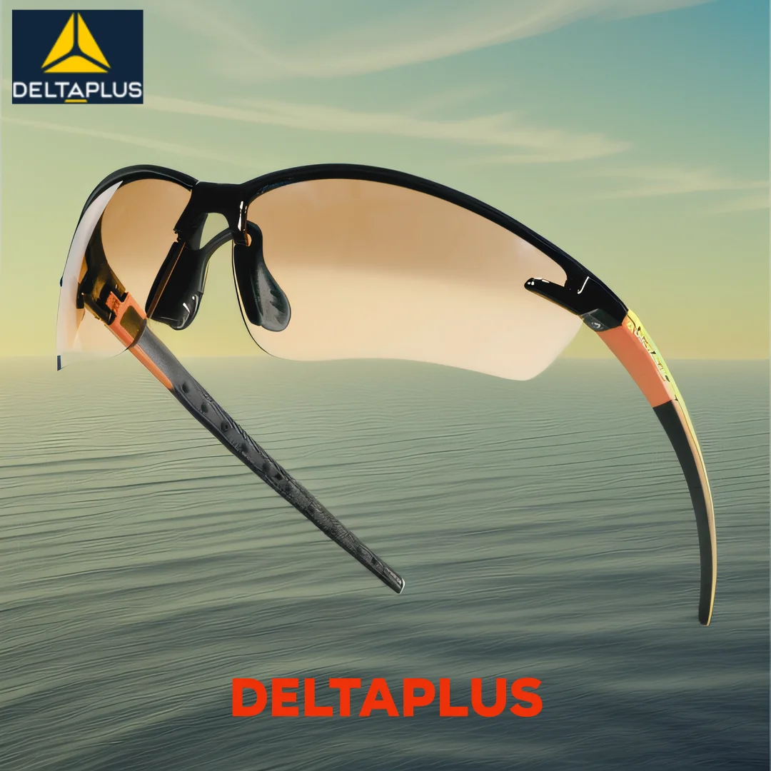 DELTAPLUS Gradient Goggles Sand Prevention Anti-shock Eyewear Security Supplies Spectacles Laser Protection Safety Glasses