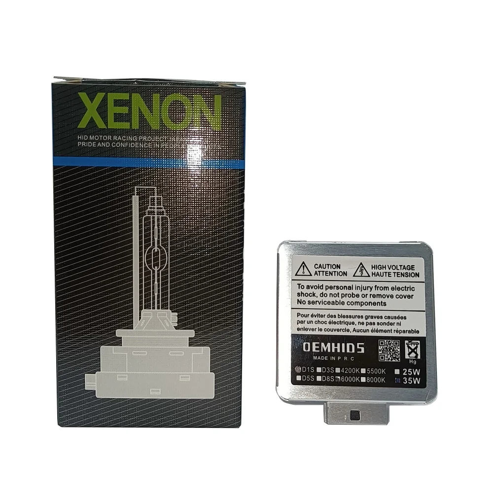 OEMHIDS D1S 6000K 35W Ксеноновые лампы HID, заменяющие 66140, 66144, 9285301244, 928514294