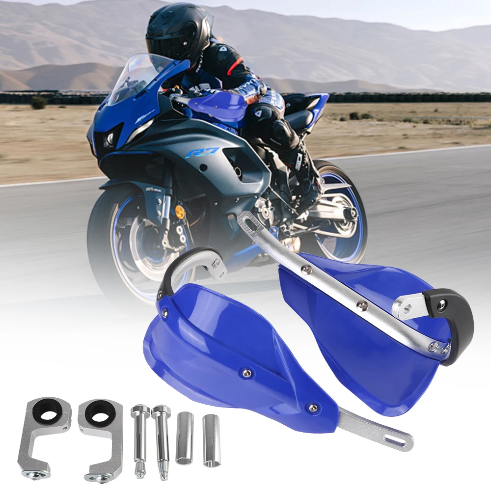 

Motorcycle Hand Guards Protectors Deflectors Weather Resistant High Strength with Adjustable Angle Windproof