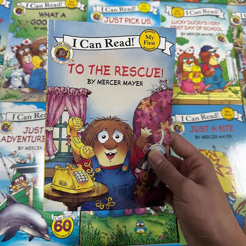 

Новый набор из 22 книг серии Little Critter I Can Read: английские иллюстрированные книги, детские истории, книги для раннего развития, подарок для детей