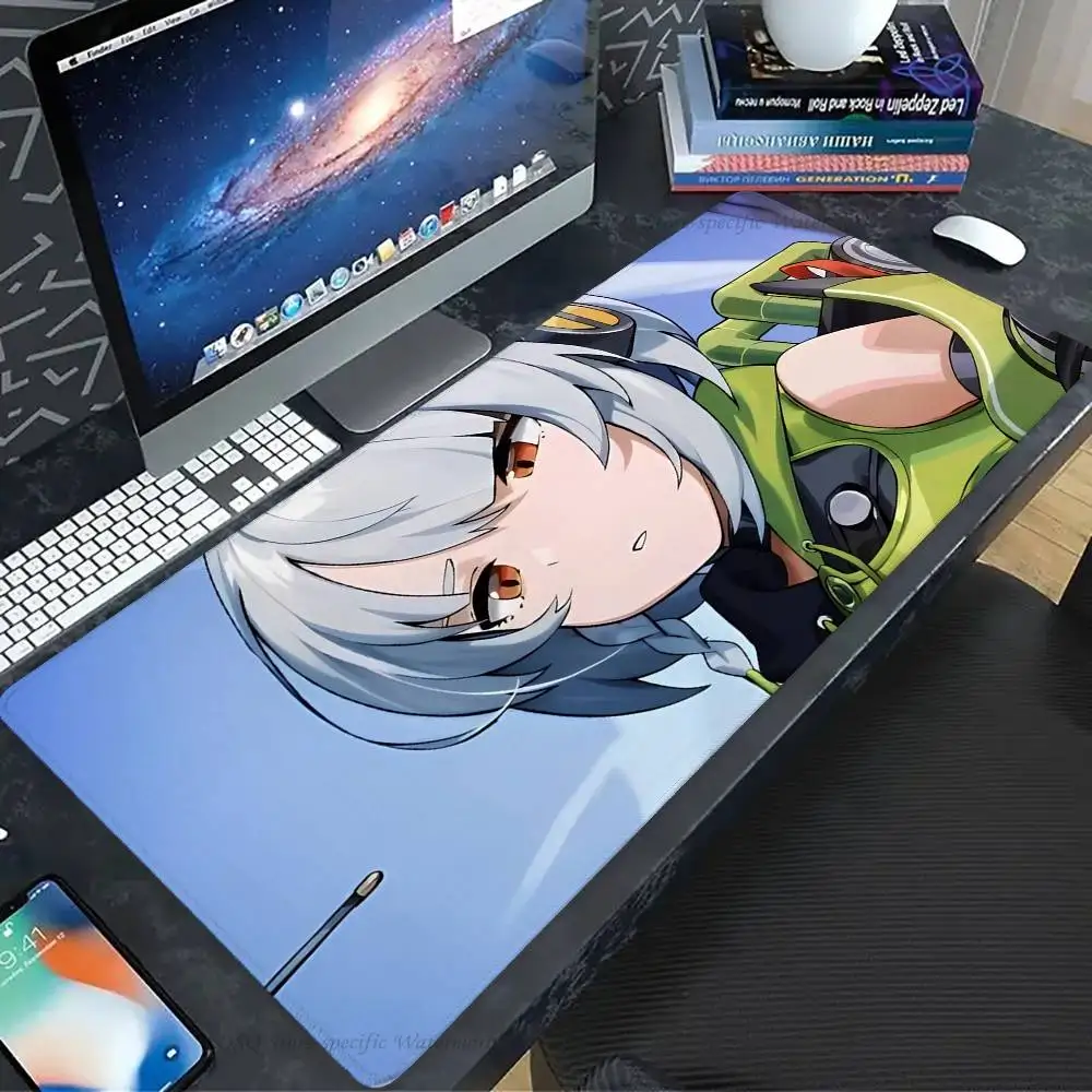 Anby Demara Game Mousepad Non-slip Suitable For Office Computers Laptops E-sports Game Desk Mats XXL Keyboard